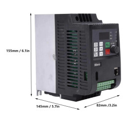 SOLAR WATER PUMP INVERTER 1-PHASE 2.2kW 3HP 10A OUTPUT 220VAC VFD